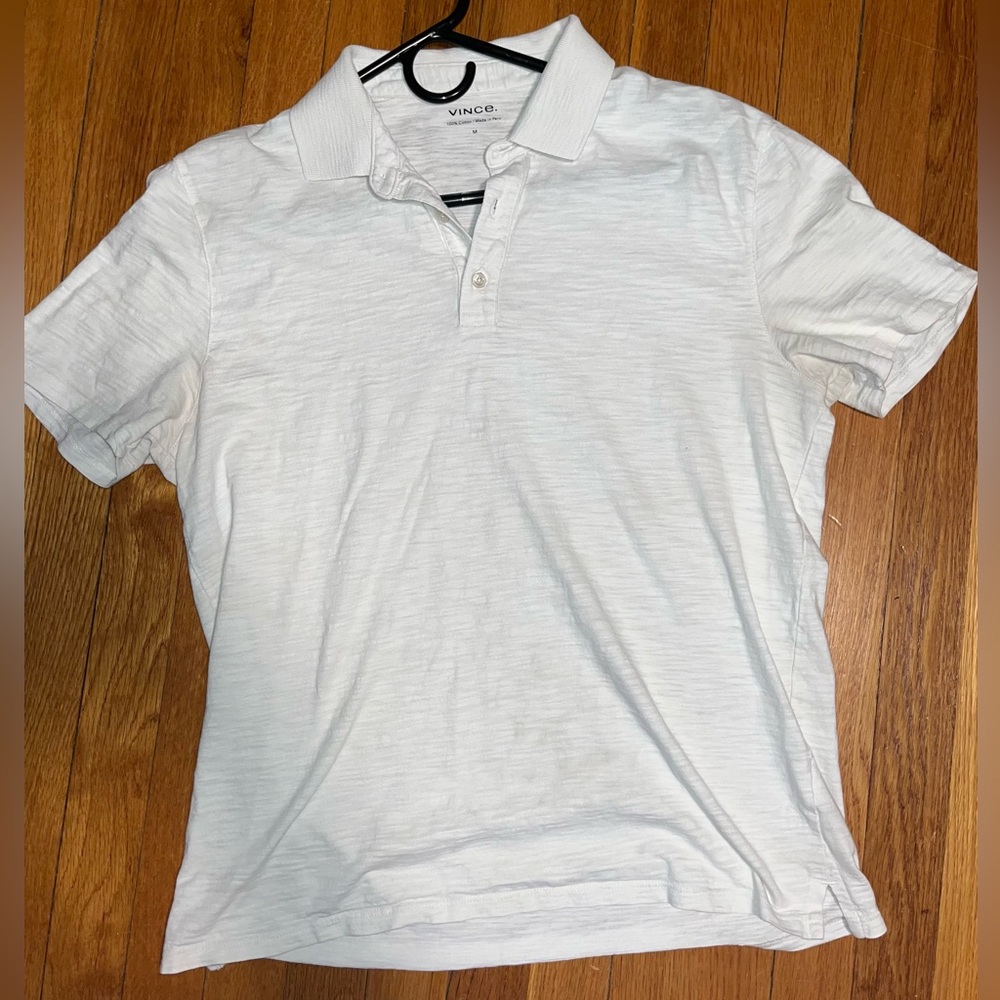 Mens Vince Medium Polo Shirt